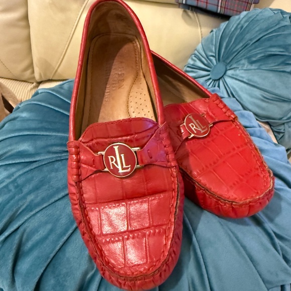 2026 PRICE REDUCTION: RED RALPH LAUREN DRIVING SHOES, 6.5B - Picture 3 of 12